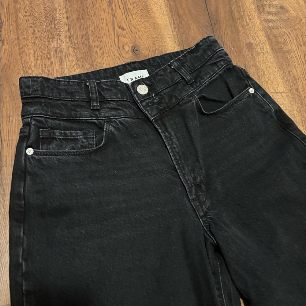Frame Denim Women's Flare Jeans - Black